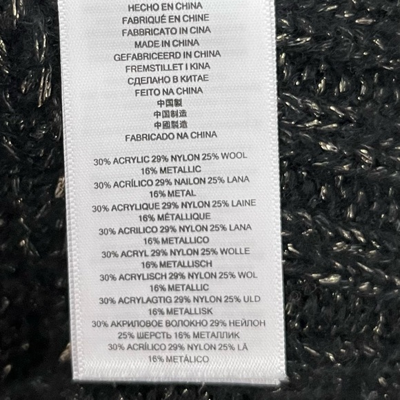 Michael Kors Gray Poncho wool blend Sweater - Picture 5 of 5